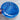 Assiette en verre de Murano bleu panaché – Diamètre 19 cm. Pièce unique fabriquée à la main.